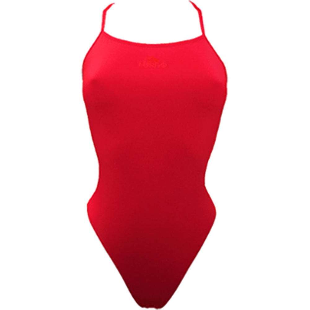 Sirene bañador natación mujer Rojo (S)