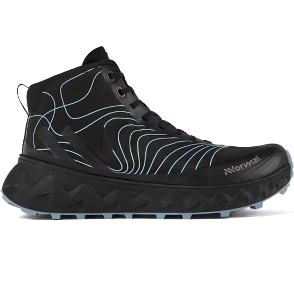 Tomir waterproof zapatillas trail hombre Negro (44 2/3)