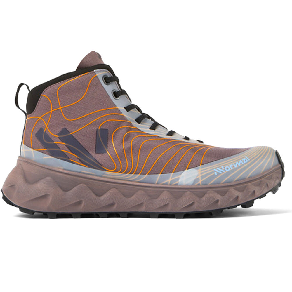 Nnormal zapatillas trail hombre TOMIR Waterproof Mid Boot lateral exterior