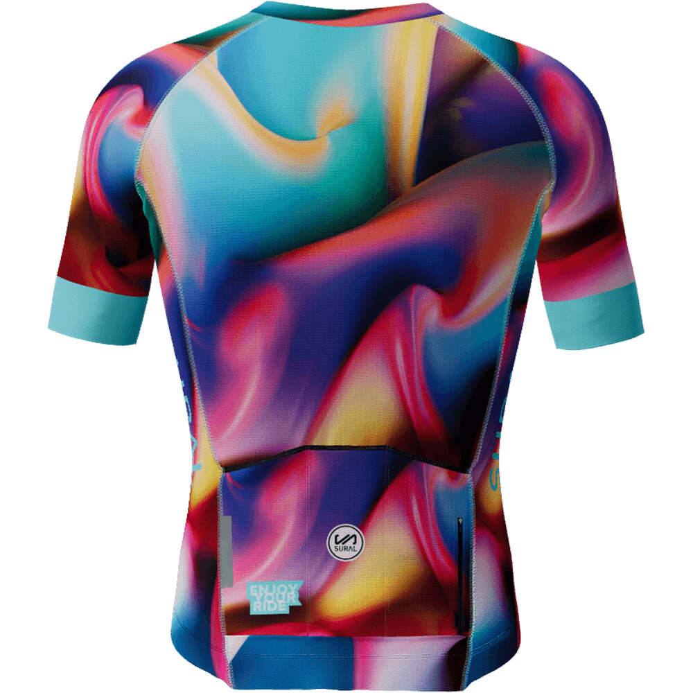 Sural maillot manga corta hombre Maillot  ciclismo ATTACK PRO vista trasera