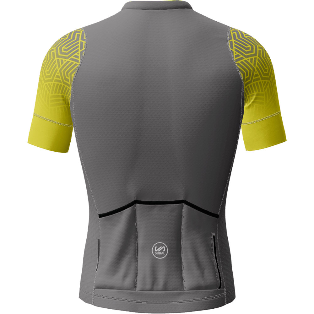 Sural maillot manga corta hombre Maillot de manga corta para ciclismo PAVE vista trasera