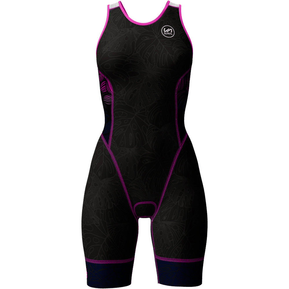 Sural ropa triatlón mujer Mono Triatln Mujer Sin Mangas TAURUS vista frontal