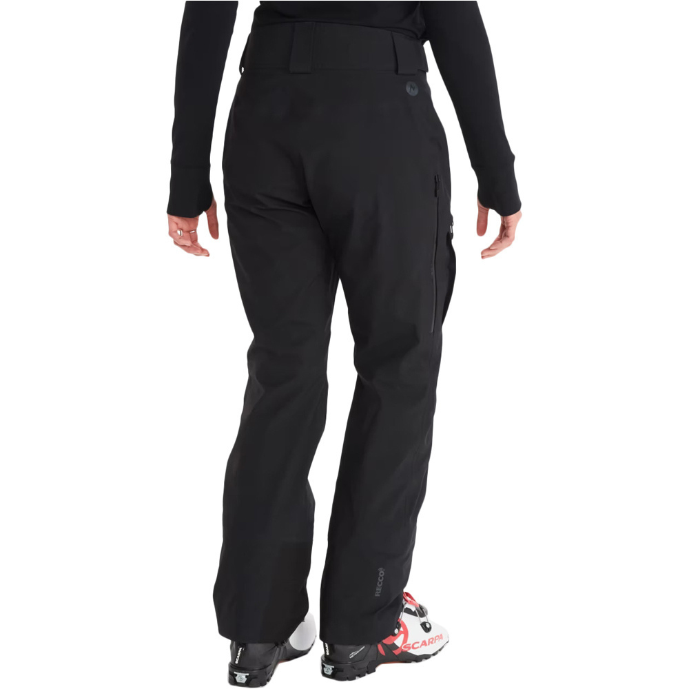 Marmot pantalones esquí mujer Wm's Orion GORE-TEX Pant vista trasera