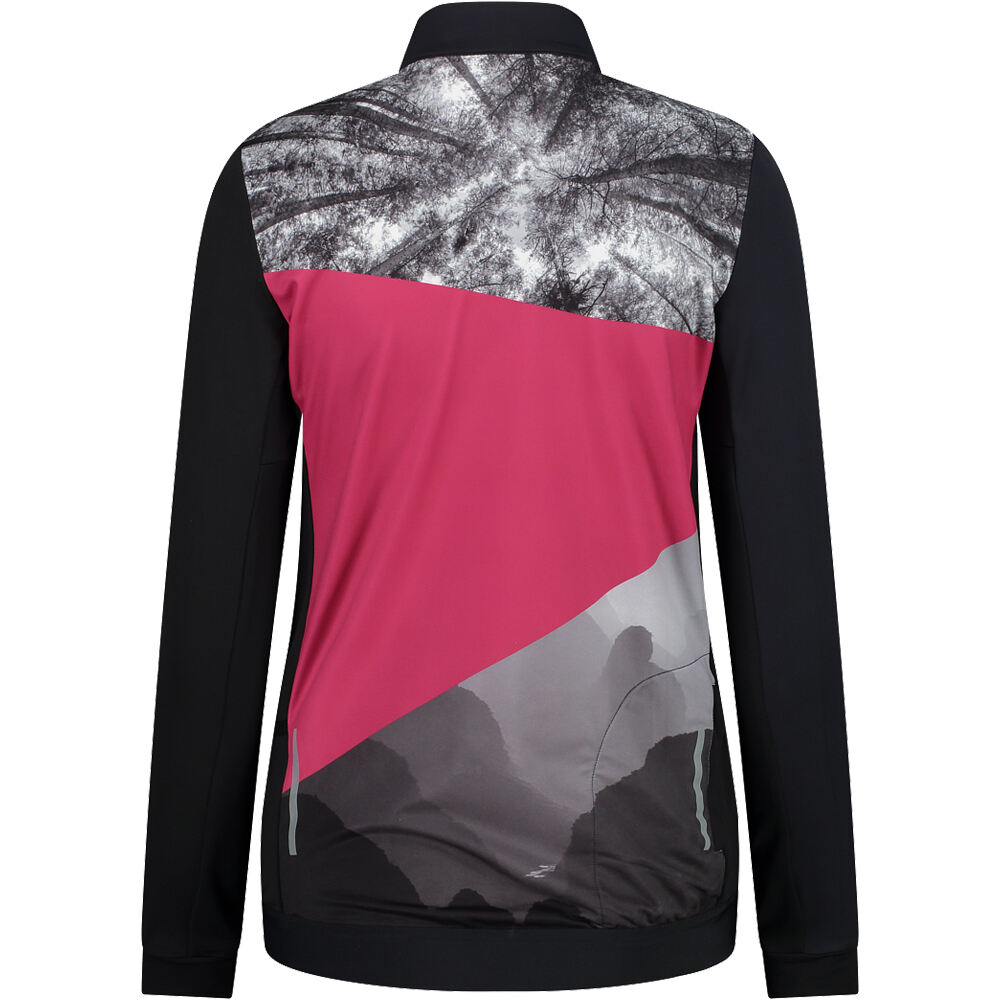 Cmp cortavientos ciclismo mujer WOMAN JACKET vista trasera