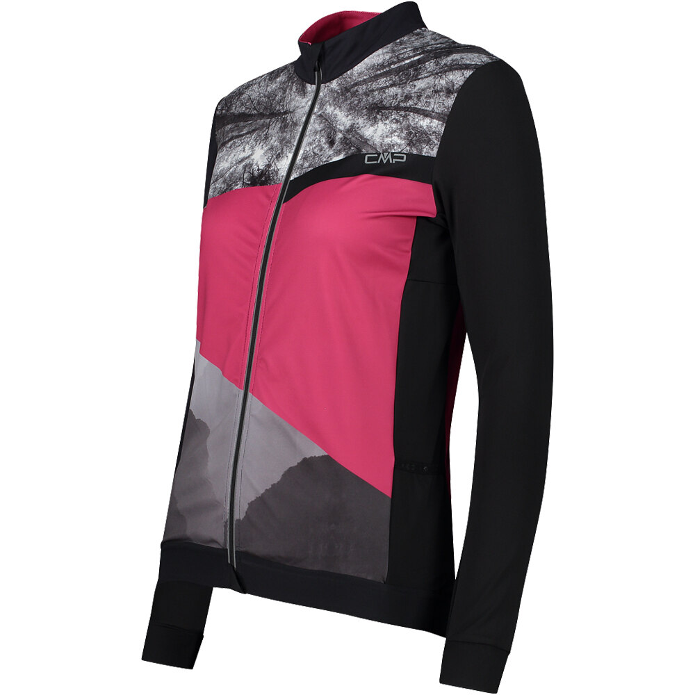 Cmp cortavientos ciclismo mujer WOMAN JACKET vista detalle