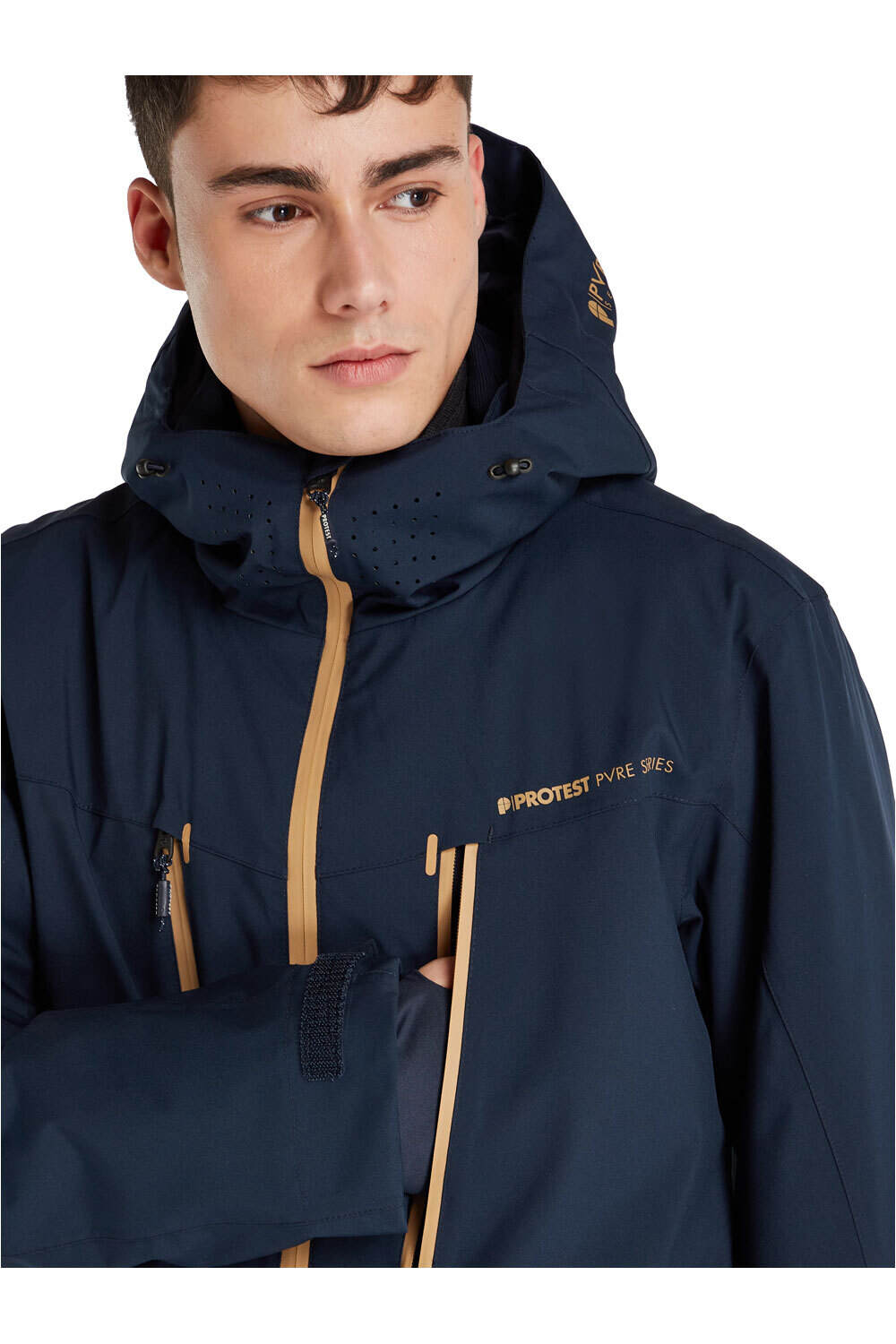 Protest chaqueta esquí hombre PRTTIMO snowjacket vista trasera