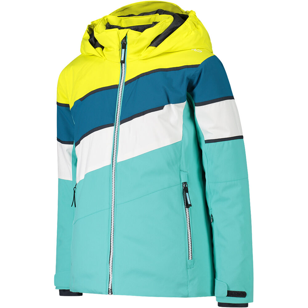 Cmp Kid G Jacket Fix Hood azul chaqueta esquí infantil | Forum Sport