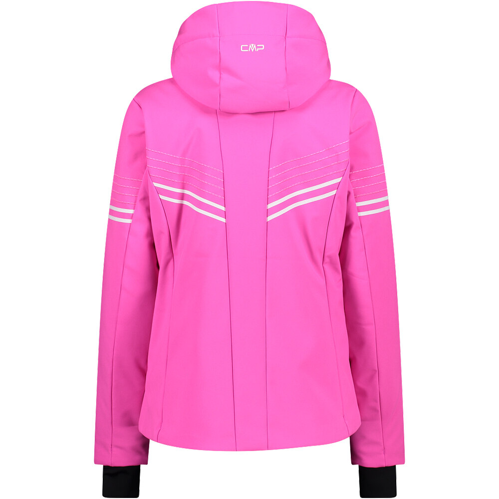 Cmp chaqueta esquí mujer WOMAN JACKET ZIP HOOD vista trasera