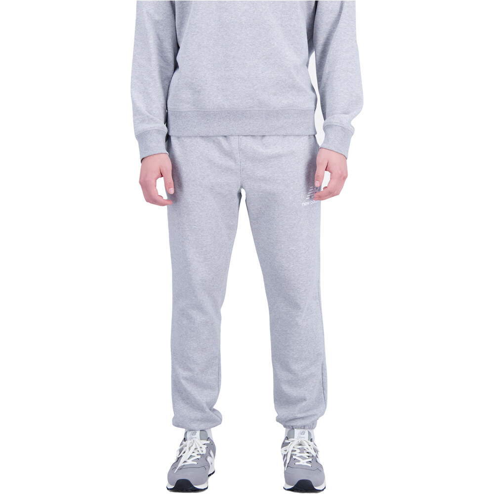 New Balance essentials stacked logo pantalón hombre