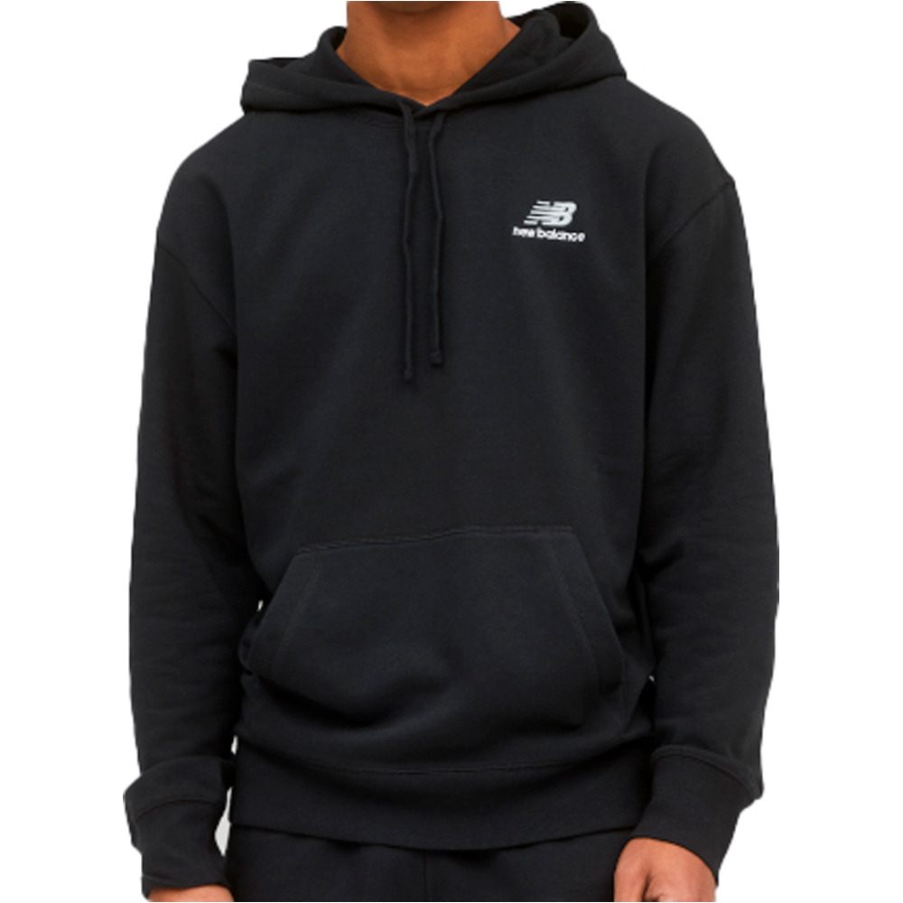 New Balance sudadera hombre Uni-ssentials FT Hoodie vista frontal