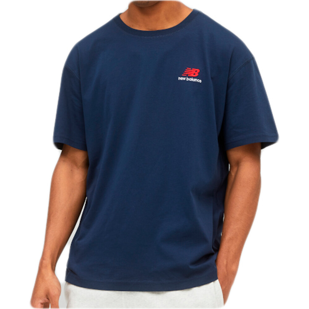 New Balance camiseta manga corta hombre Uni-ssentials vista frontal