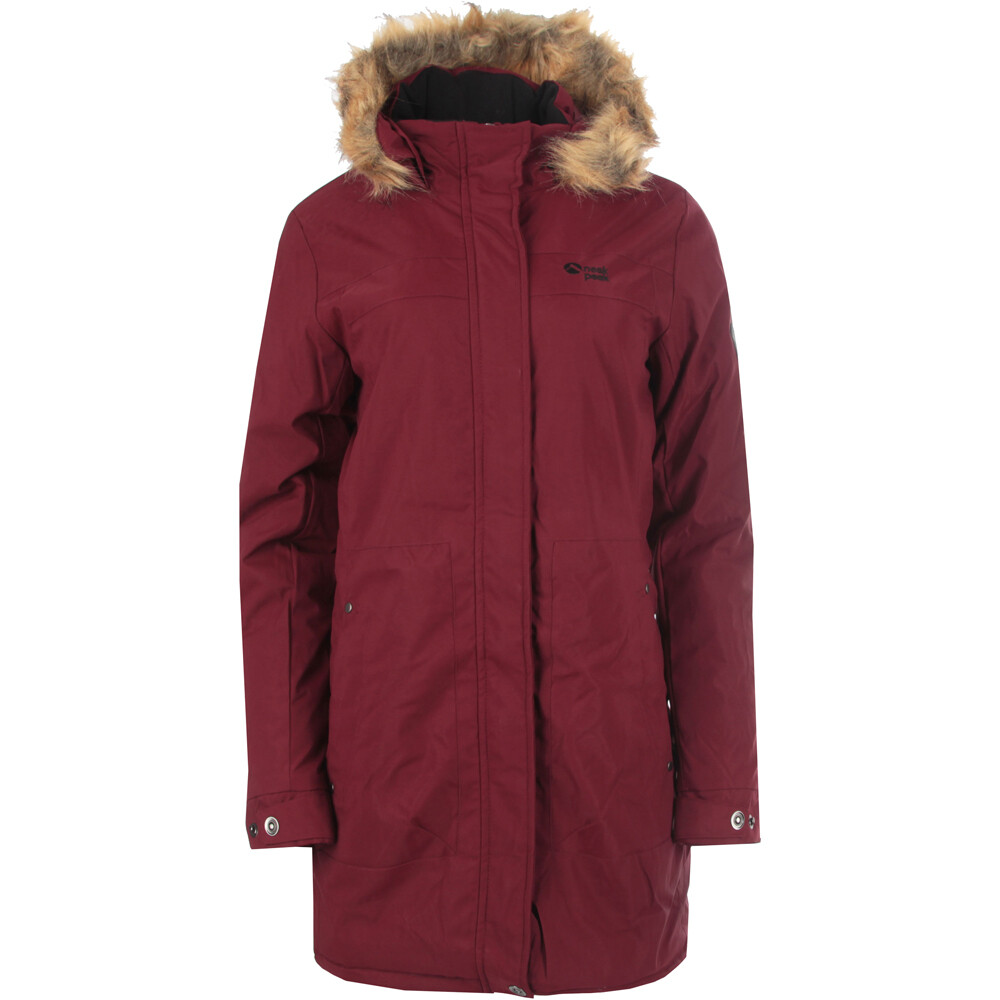 Triana sf chaqueta impermeable insulada mujer Granate (L)