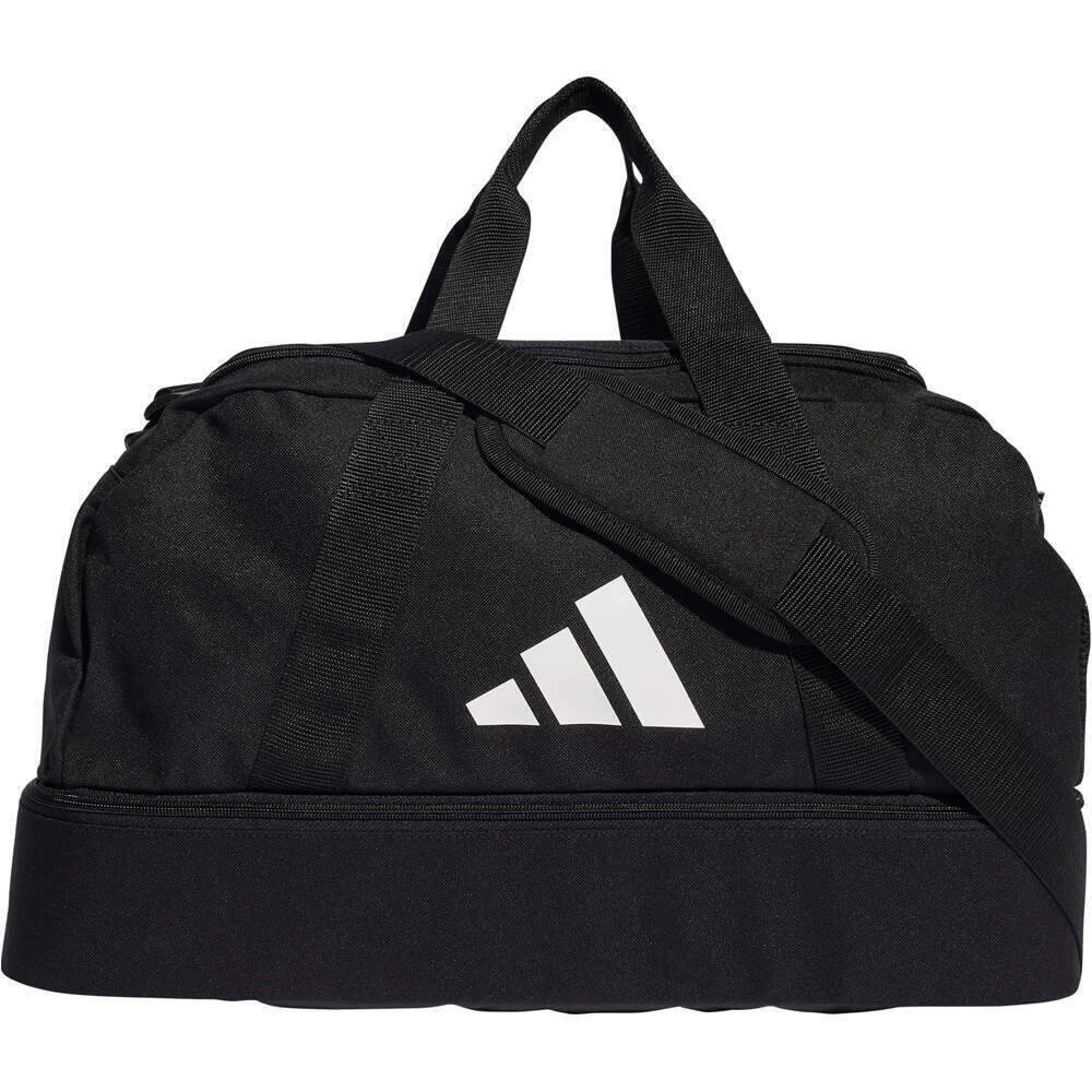 Tiro league duffel pequena bolsas deporte Negro (UNICA)