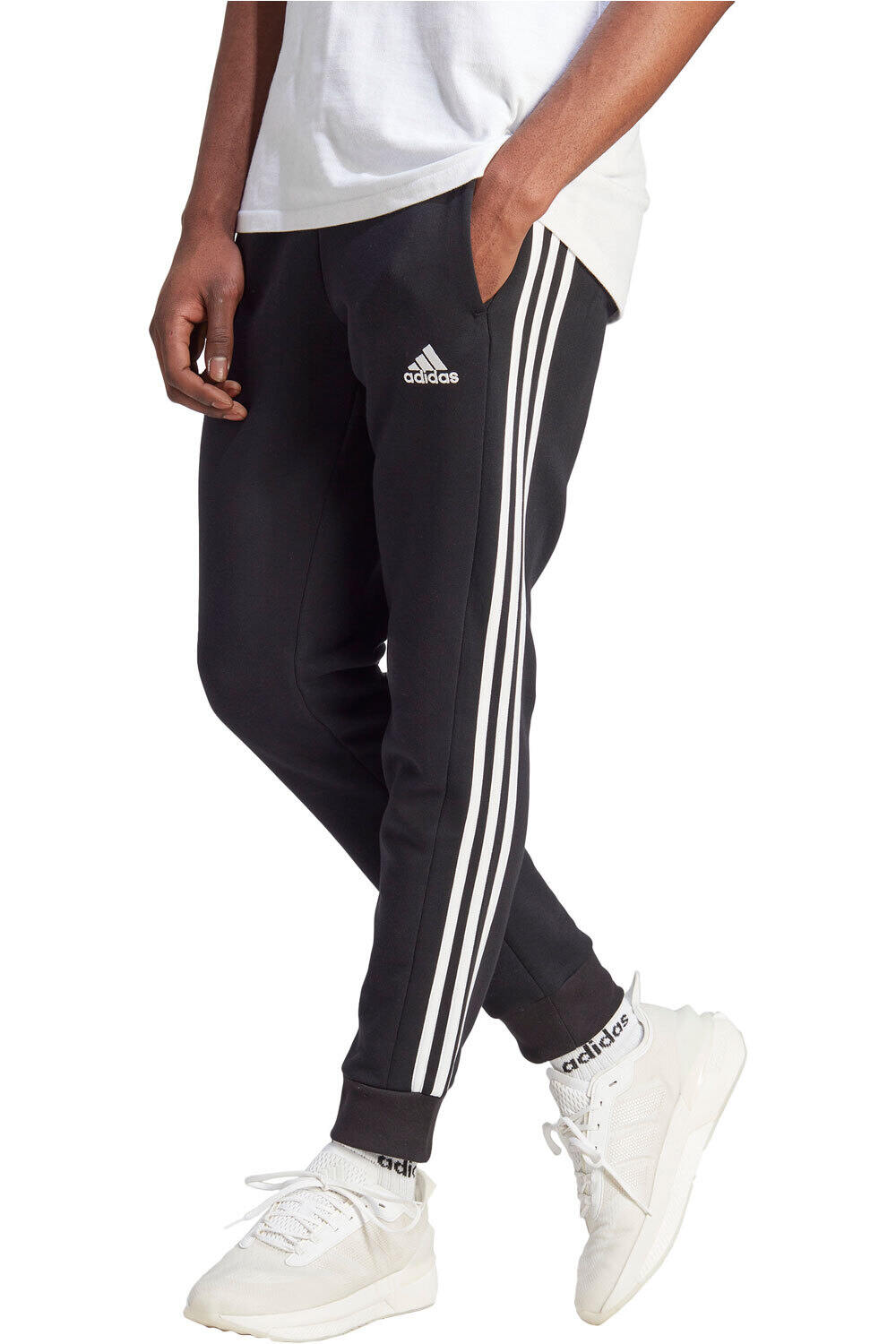 adidas pantalón hombre M 3S FL TC PT vista frontal