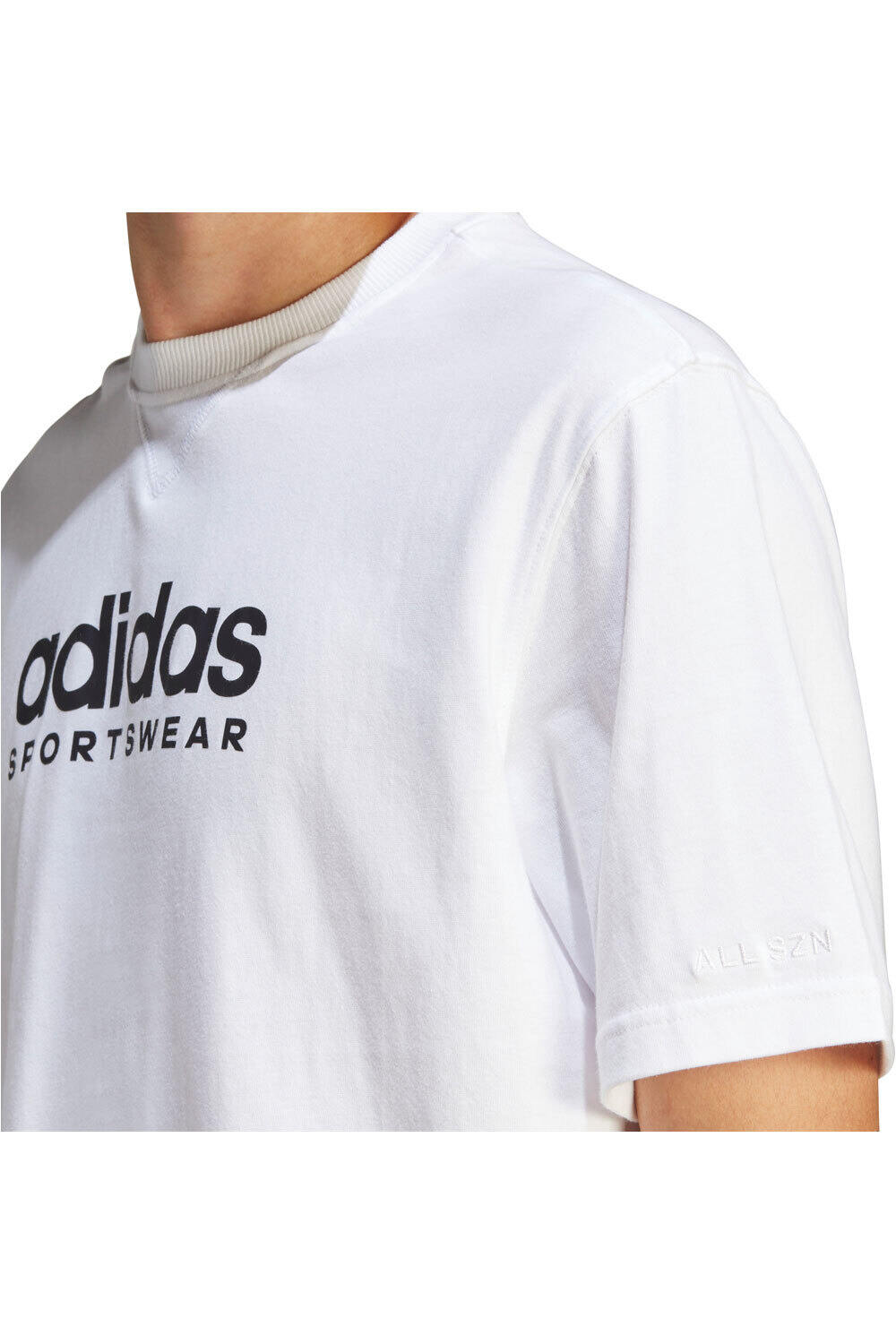 adidas camiseta manga corta hombre All SZN Graphic vista detalle