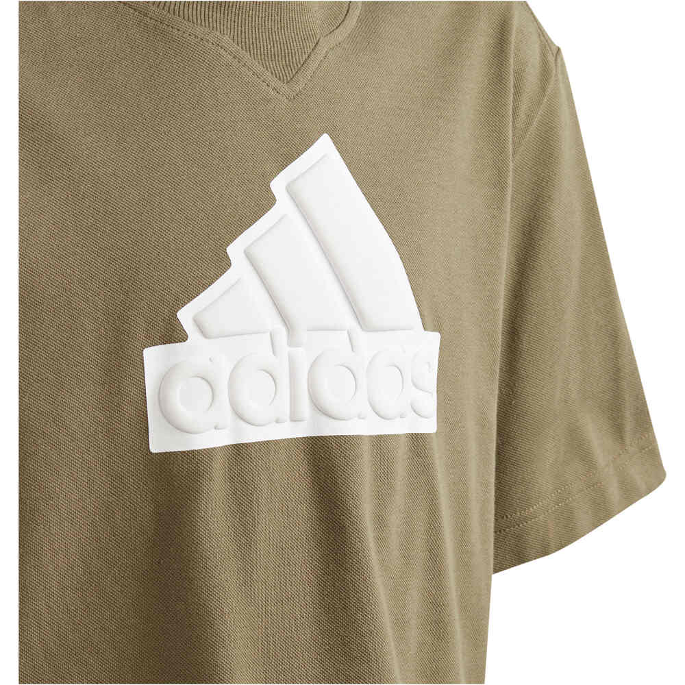 adidas camiseta manga corta niño U FI LOGO T vista detalle