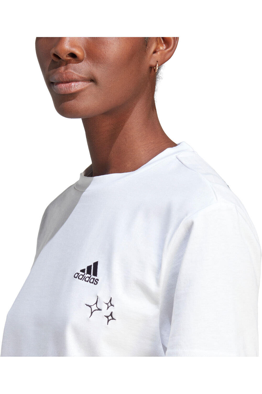 adidas camiseta manga corta mujer W BLUV Q3 CRO T vista detalle