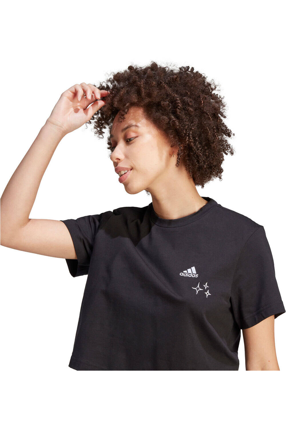 adidas camiseta manga corta mujer W BLUV Q3 CRO T vista detalle