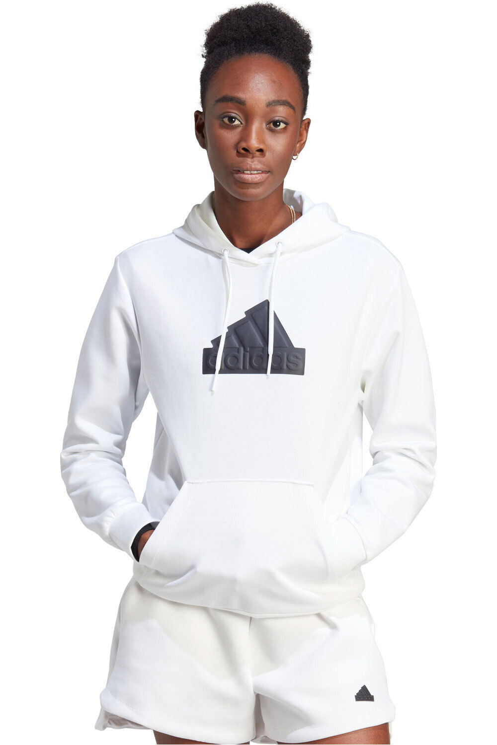 Adidas future icons badge of sport bomber sudadera mujer