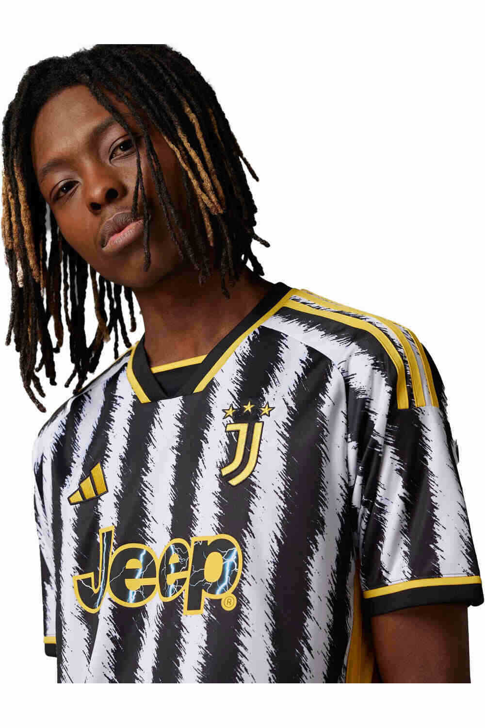 adidas camiseta de fútbol oficiales JUVENTUS 24 H JSY vista detalle