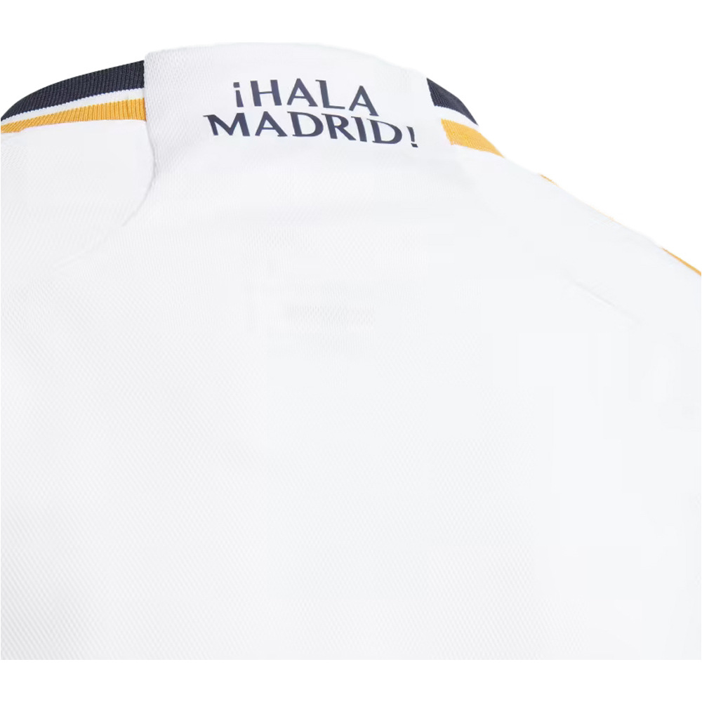 adidas camiseta de fútbol oficiales niño R.MADRID 24 H JSY Y vista detalle