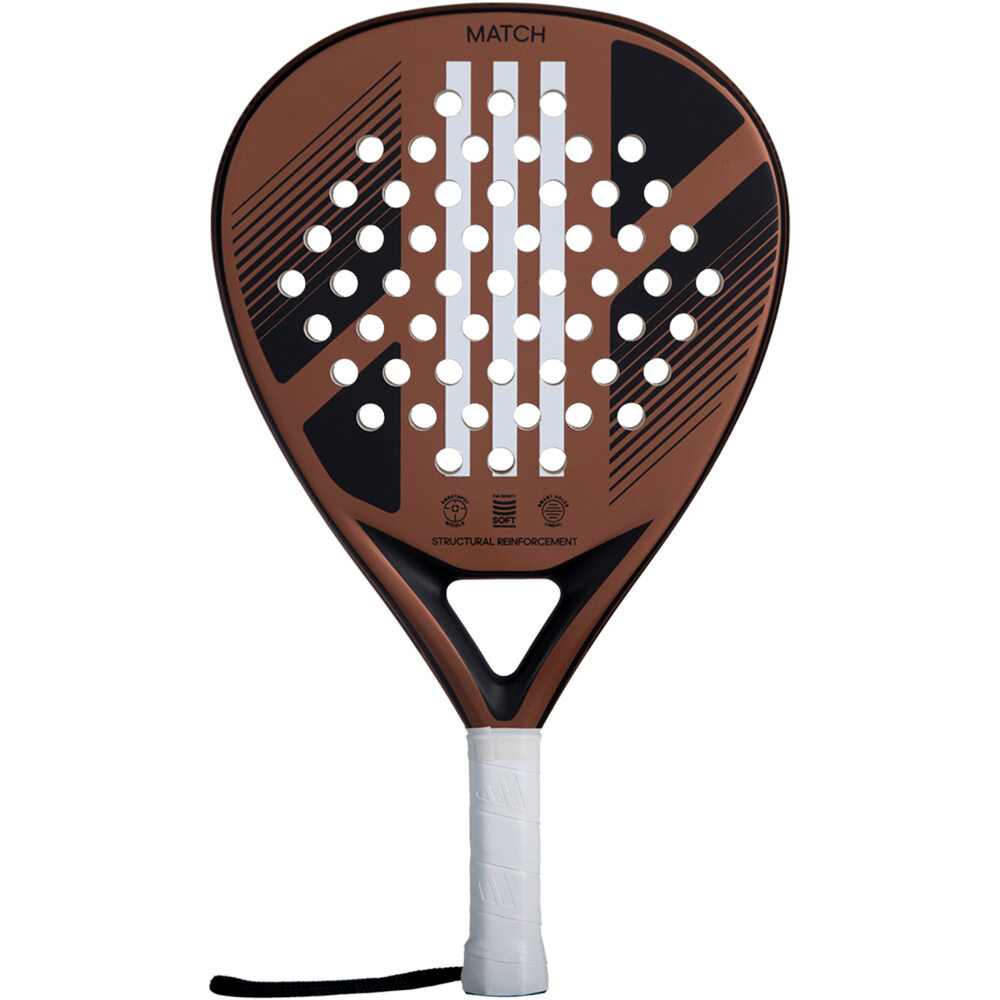 adidas pala pádel adulto Match 3.2 Bronze vista frontal