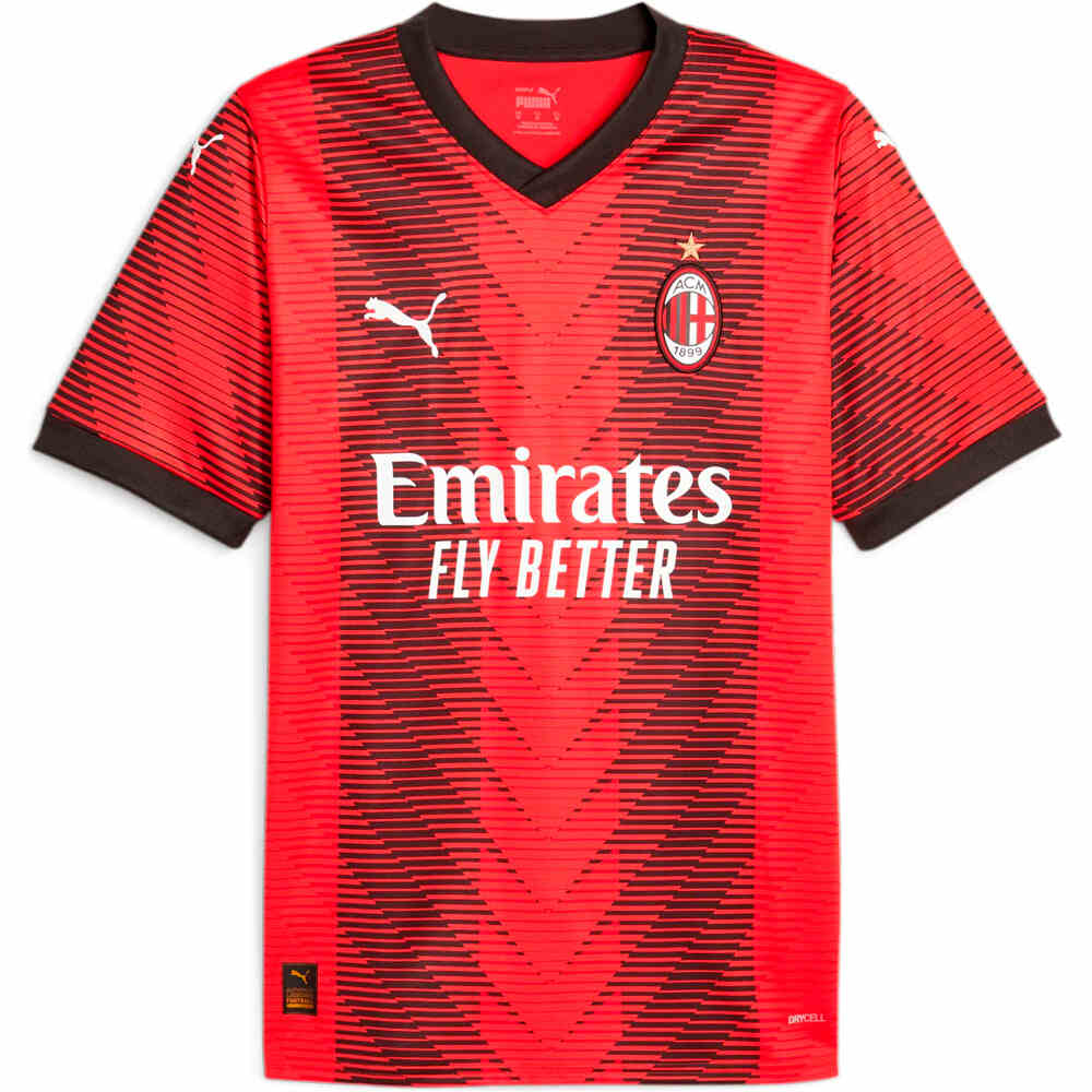 Puma camiseta de fútbol oficiales MILAN 24 H JSY vista frontal