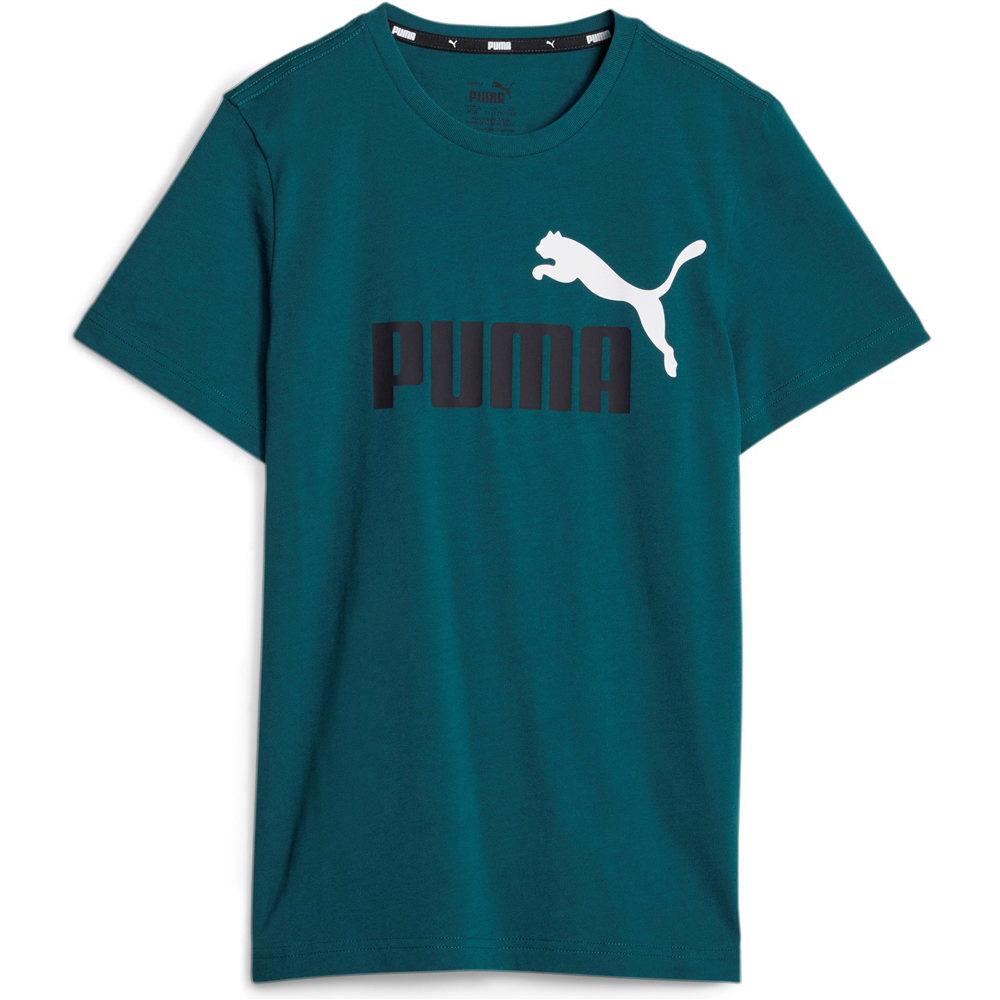 Puma camiseta manga corta niño X_ESS+ 2 Col Logo Tee vista frontal