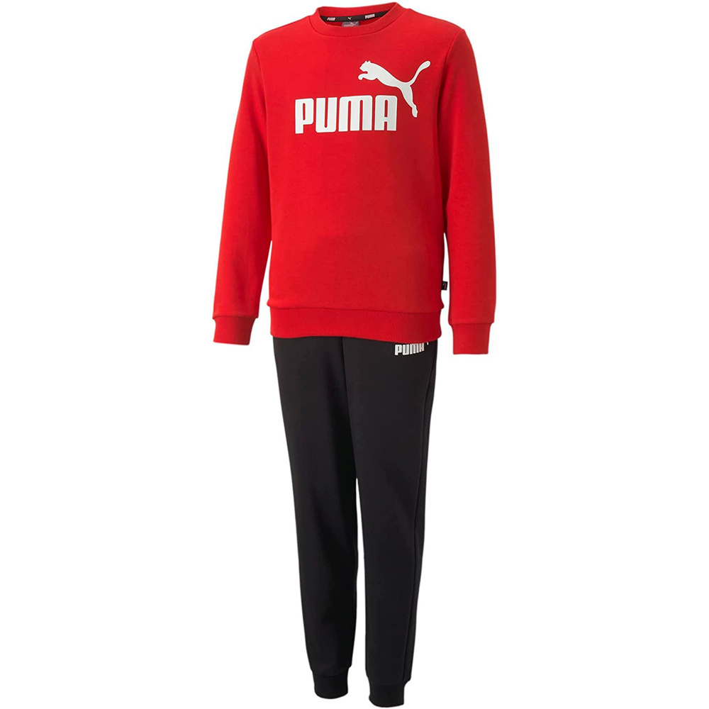 Puma chándal junior X_No.1 Logo Sweat Suit vista frontal
