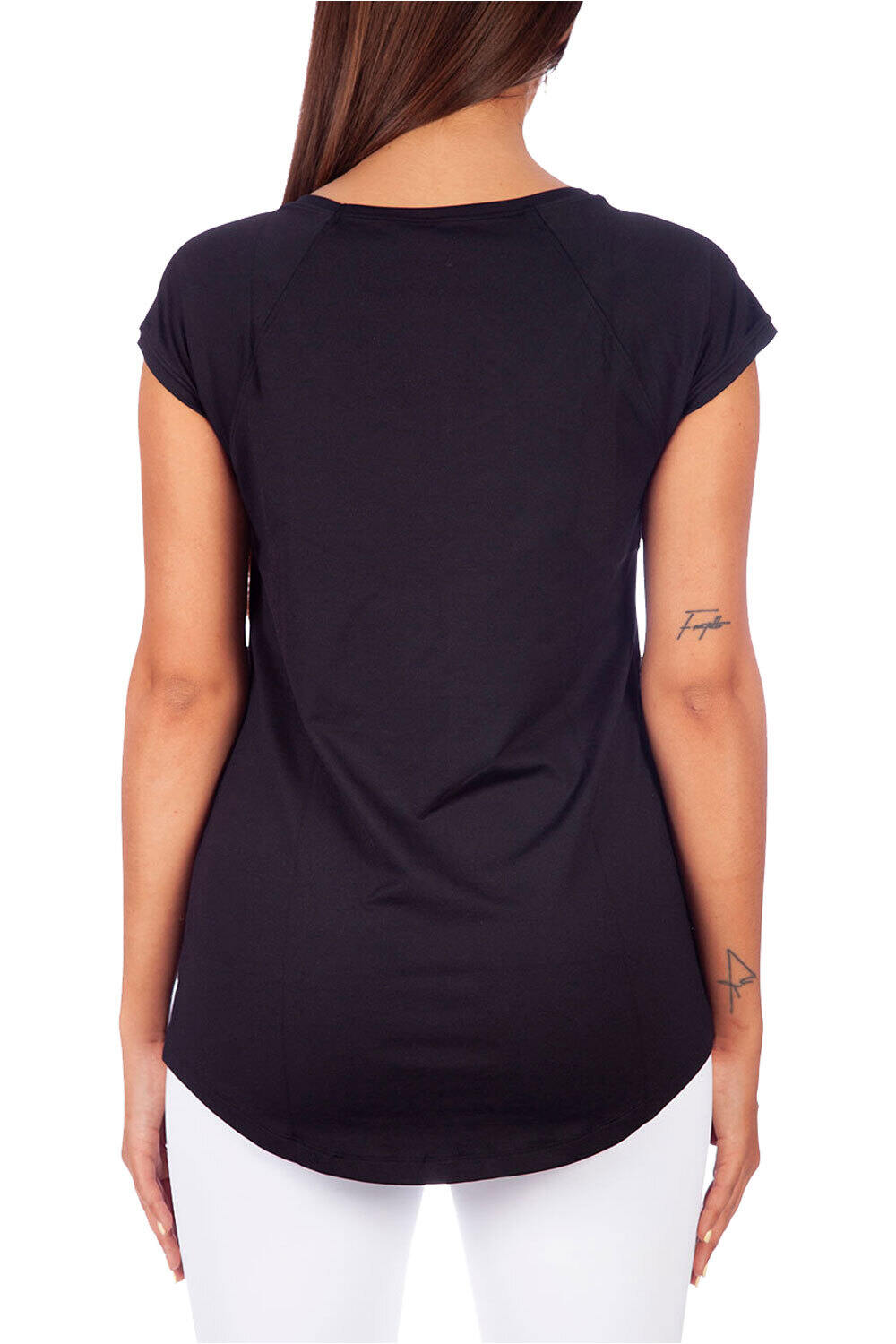 Ditchil camisetas fitness mujer EASE T-SHIRT vista trasera