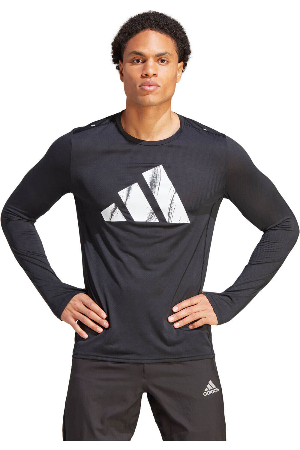 Run it bos camiseta técnica manga larga hombre Negro (M)