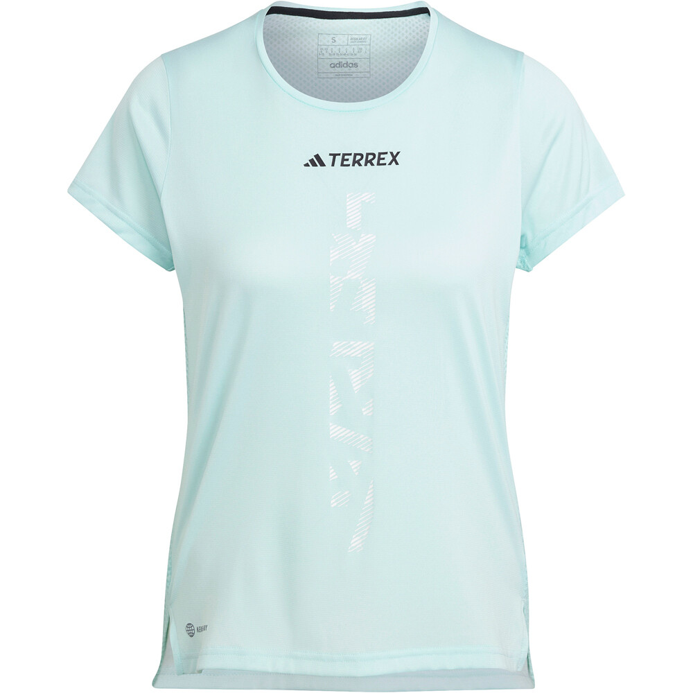 adidas camiseta entrenamiento manga corta mujer AGR SHIRT W 07