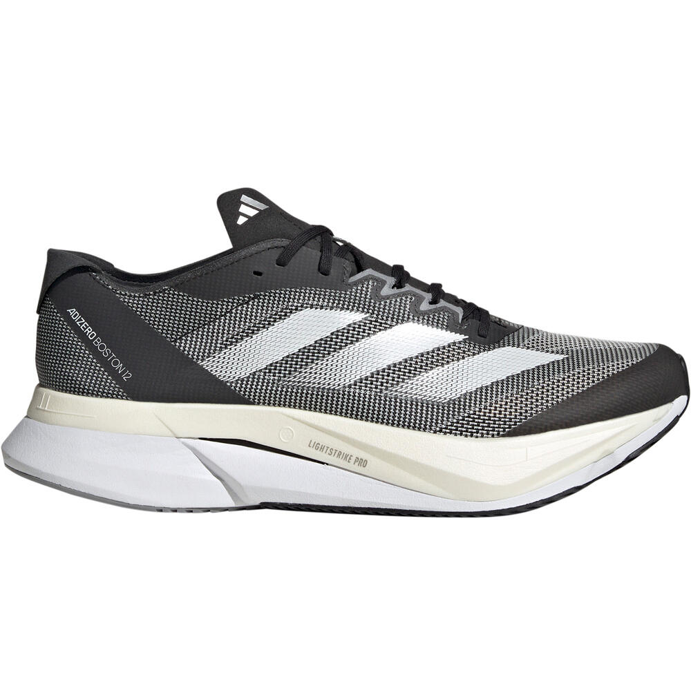 Adizero boston 12 zapatilla running hombre Negro (46)