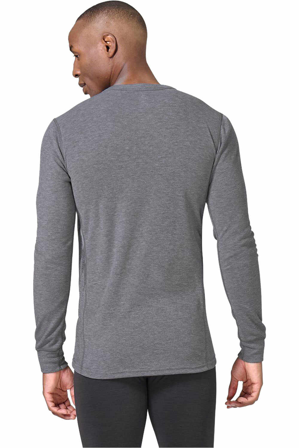 Odlo camiseta térmica manga larga hombre BL TOP crew neck l/s ACTIVE WARM ECO GRA vista trasera