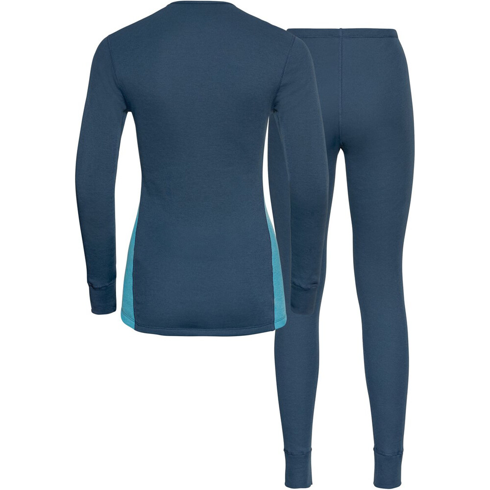 Odlo camiseta térmica manga larga mujer Set ACTIVE WARM ECO Special Set vista trasera