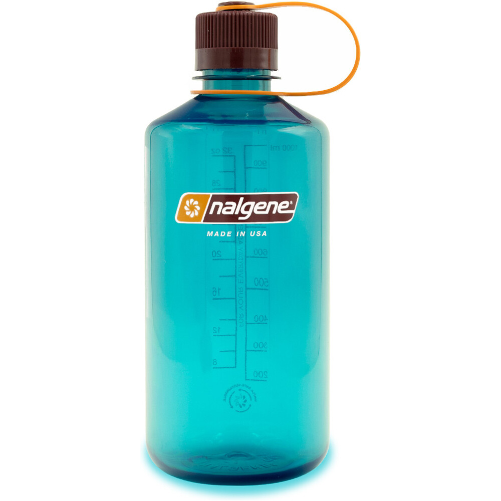 Nalgene cantimplora Bidn boca estrecha SUSTAIN 1L vista frontal