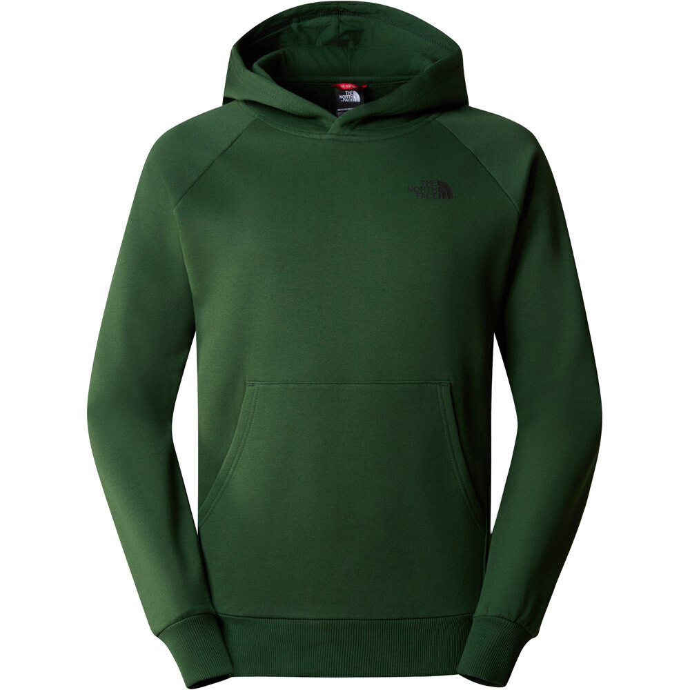 The North Face sudadera hombre M RAGLAN REDBOX HOODIE - EU vista frontal