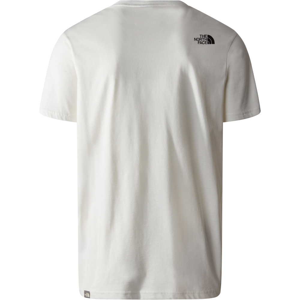 The North Face camiseta manga corta hombre M S/S EASY TEE vista trasera