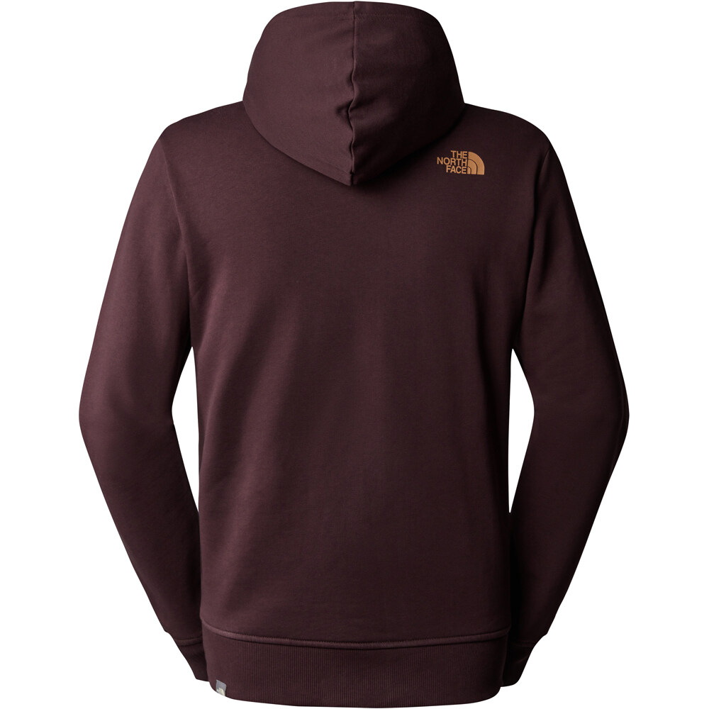 The North Face sudadera hombre M STANDARD HOODIE - EU vista trasera