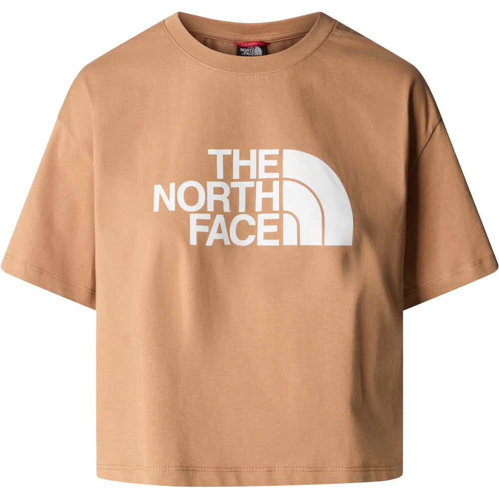 The North Face camiseta manga corta mujer W CROPPED EASY TEE vista frontal