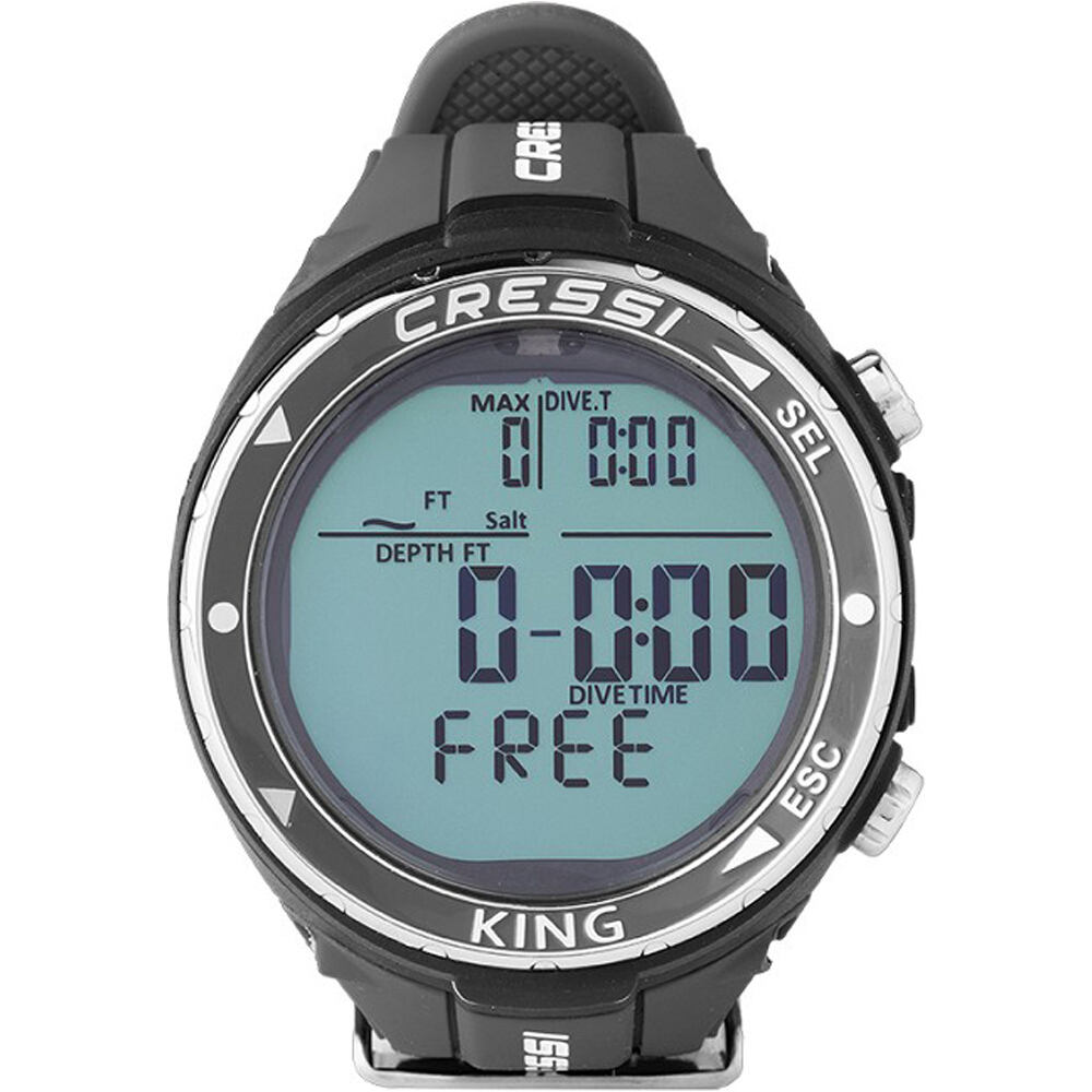 Cressi Sub king Negro (UNICA)