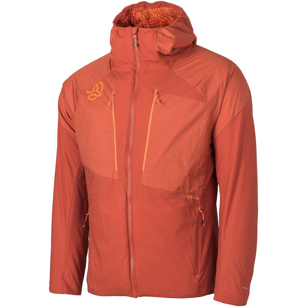 Kimo chaqueta outdoor hombre Granate (XL)