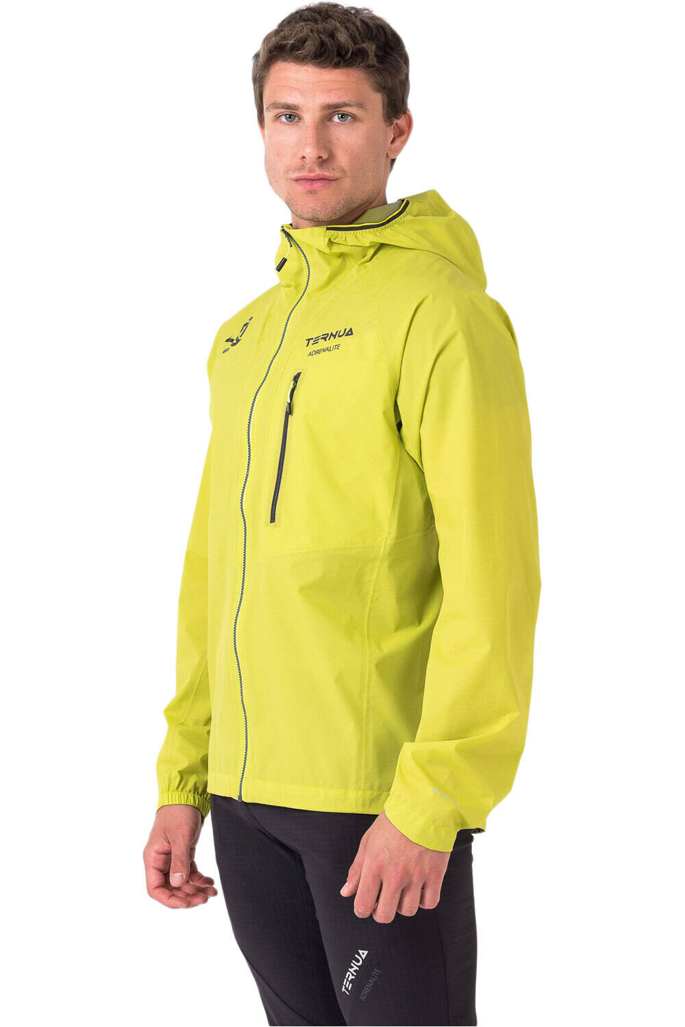 Ternua chaqueta impermeable hombre CYCLONEJKTM vista detalle