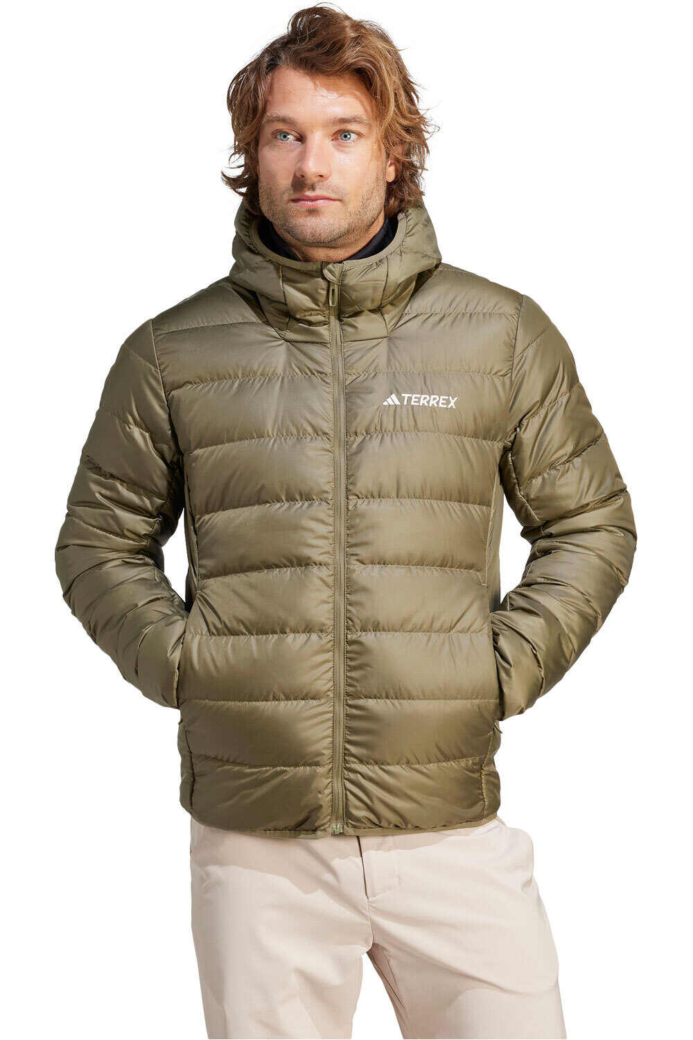 adidas chaqueta outdoor hombre MULTI DOWN JKT vista frontal