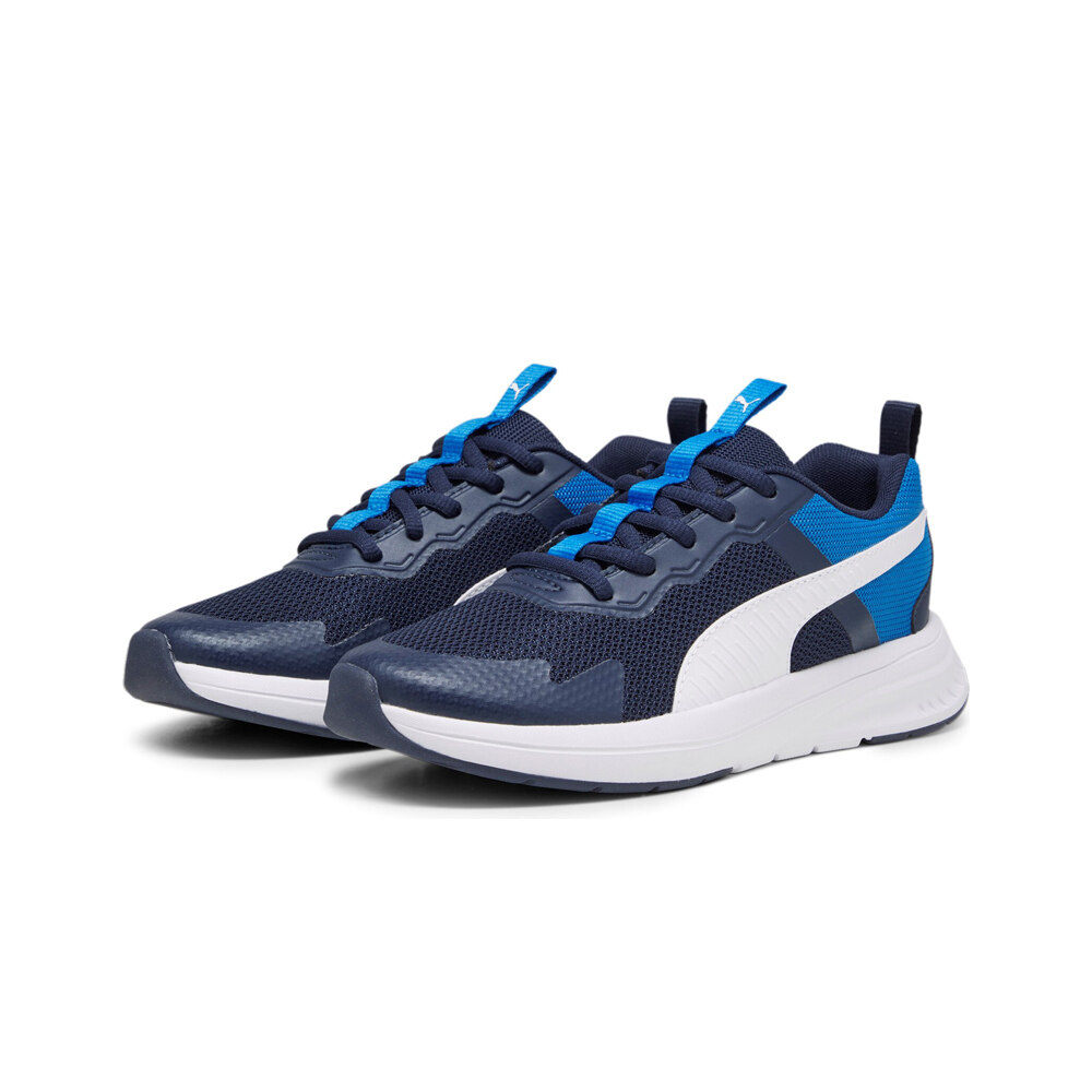 Puma zapatilla running niño Evolve Run Mesh vista trasera