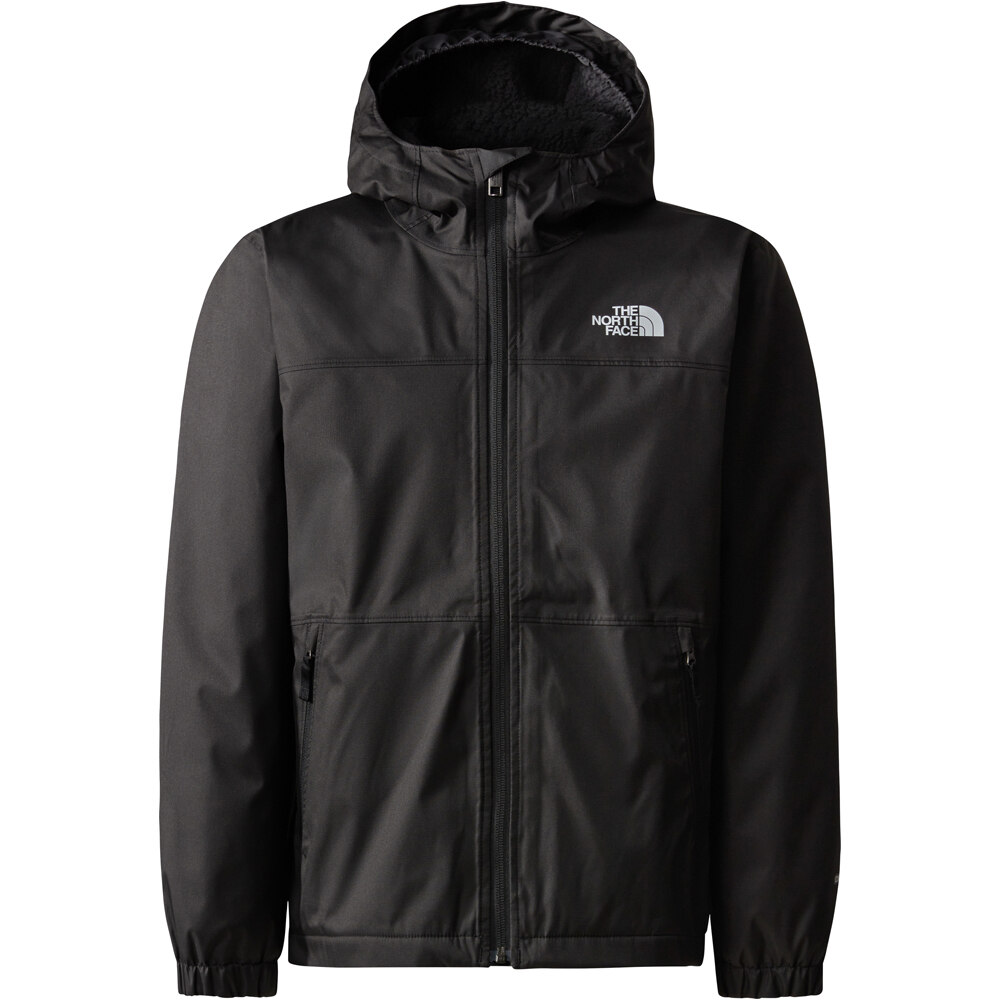 The North Face chaqueta impermeable niño B WARM STORM RAIN JACKET vista frontal
