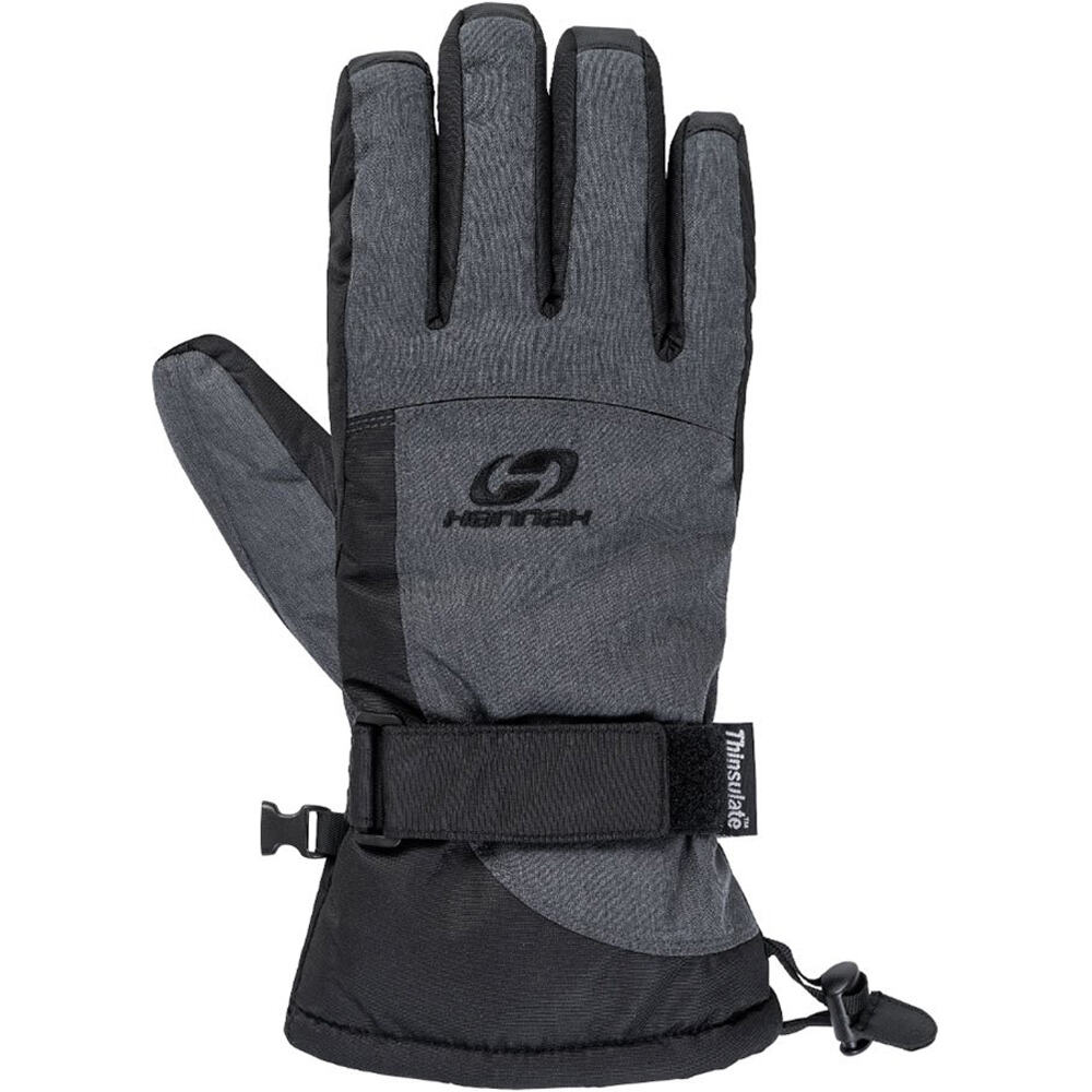 Gorric guantes esquí hombre Gris (XXL)