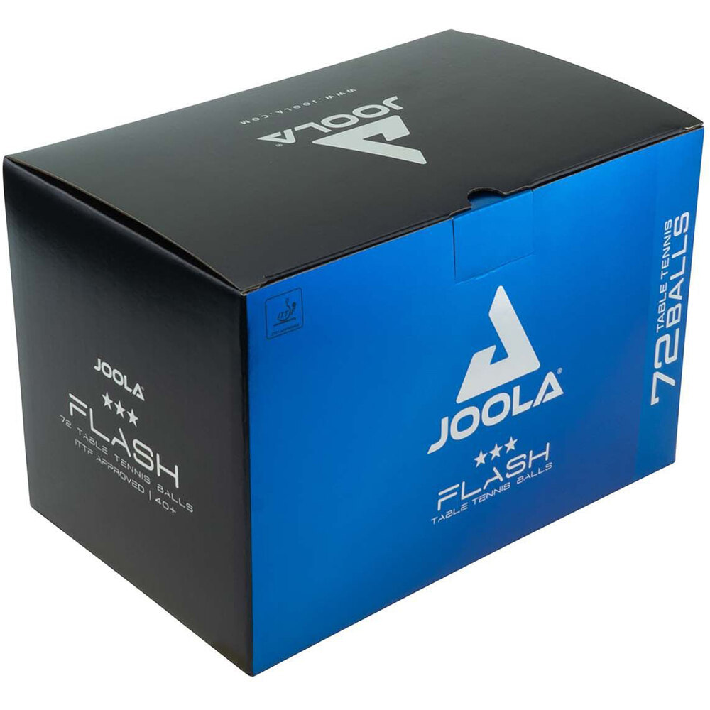 Joola bolas flash 40 blancas 72u pelota ping-pong blanca