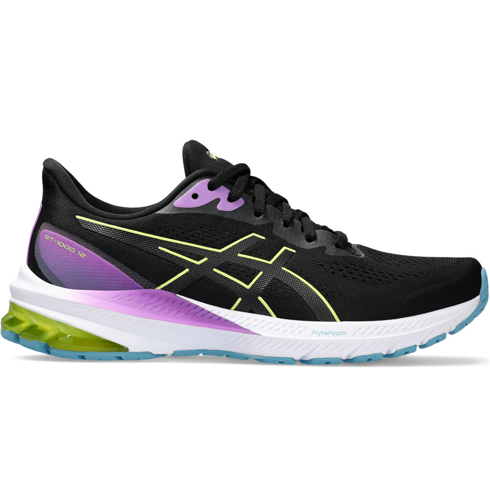 Asics zapatilla running mujer GT-1000 12 lateral exterior