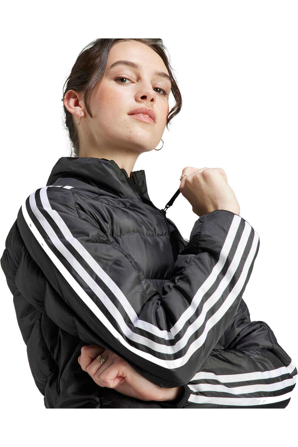 adidas chaquetas mujer W ESS 3S L D J vista detalle